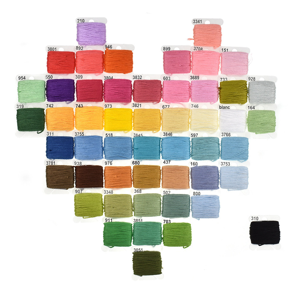Kit de Bordado Surtido de 50 P - Embroidery Pattern reseña y precio