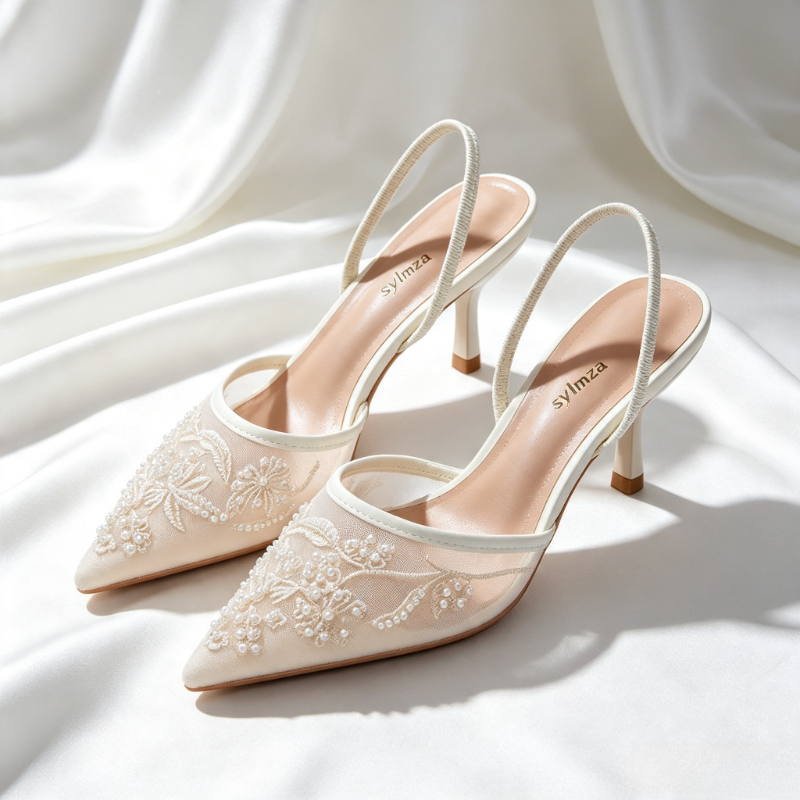 Sandalias de tacón alto con bo - Embroidery Design Free reseña y precio
