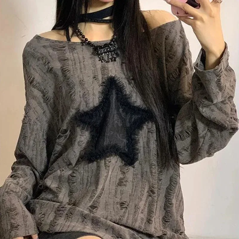 Camiseta Y2K con estampado de  - Embroidery On Shirt reseña y precio