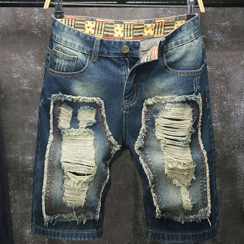 Pantalones cortos vaqueros de  - Embroidery Patches reseña y precio