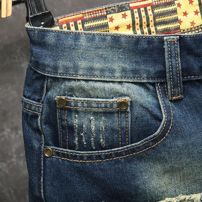 Pantalones cortos vaqueros de  - Embroidery Patches reseña y precio