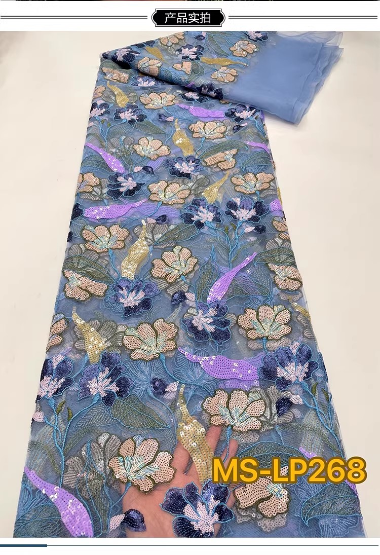 1 yarda de tela de lujo de dob - Embroidery Abaya reseña y precio