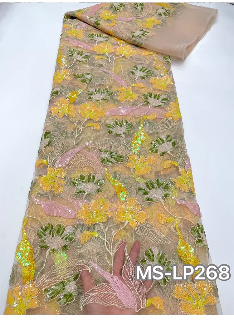 1 yarda de tela de lujo de dob - Embroidery Abaya reseña y precio