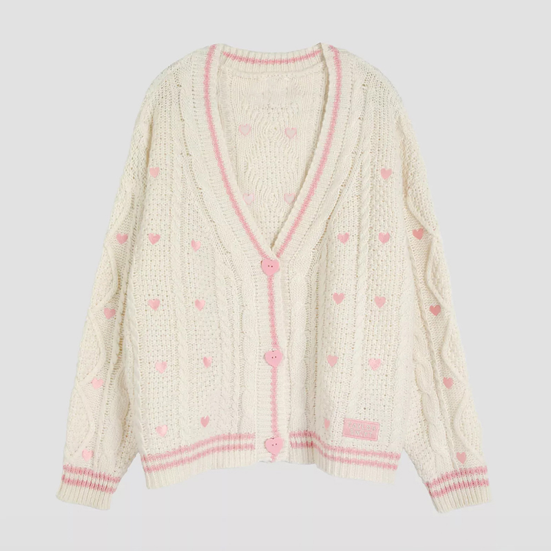 Cárdigan Lover con Bordado de  - Embroidery Lovers reseña y precio