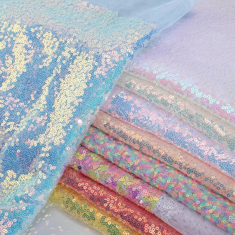 Tela de Lentejuelas Iridiscent - Embroidery Abaya reseña y precio