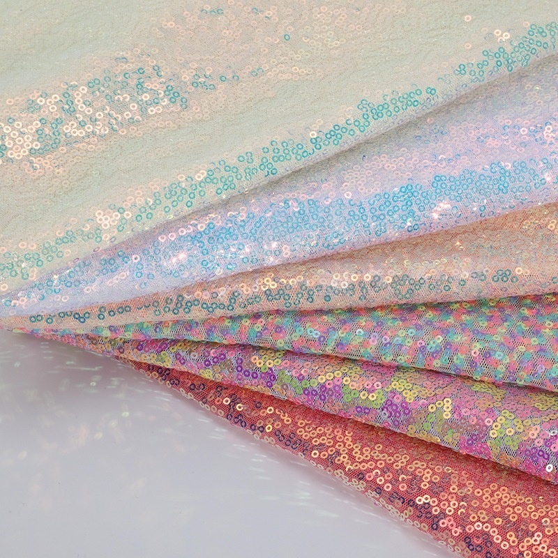 Tela de Lentejuelas Iridiscent - Embroidery Abaya reseña y precio