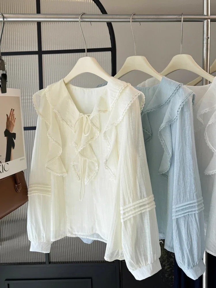 Blusa Elegante Francesa con Cu - Embroidery Fashion reseña y precio