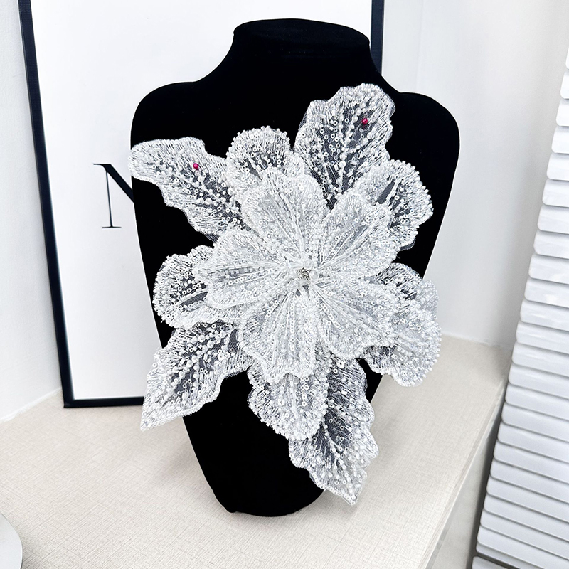 Aplique de Encaje Blanco con L - Embroidery Abaya reseña y precio