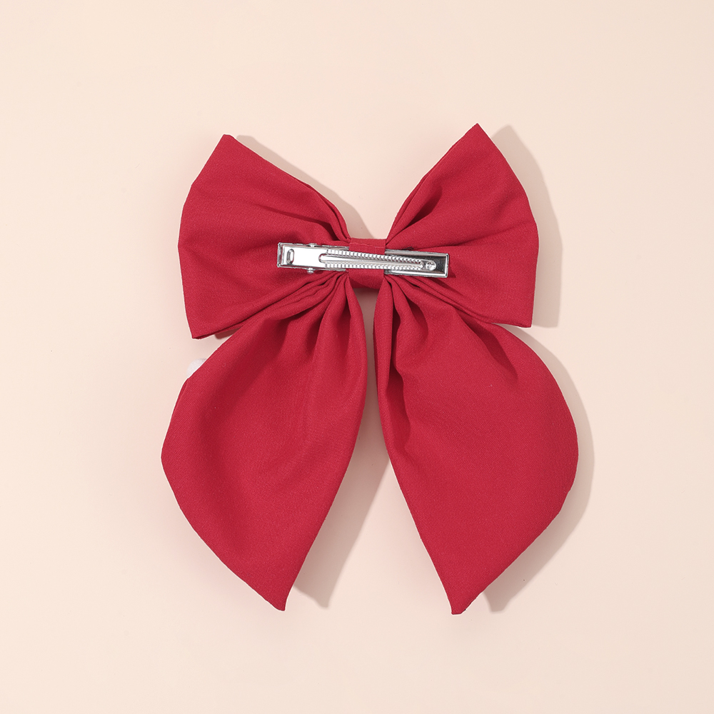 Pinza para el pelo con lazo ro - Embroidery Xmas reseña y precio